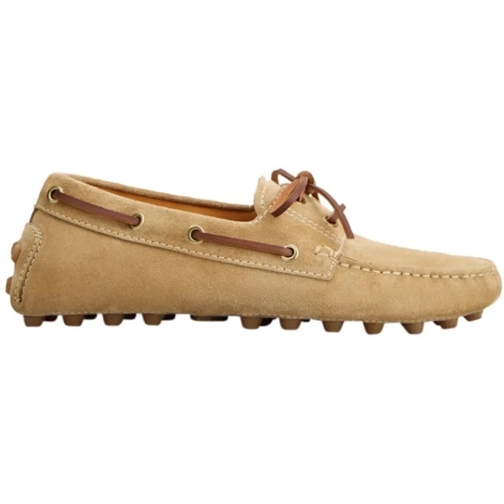 Tod's Mocassin Flat Shoes White weiß