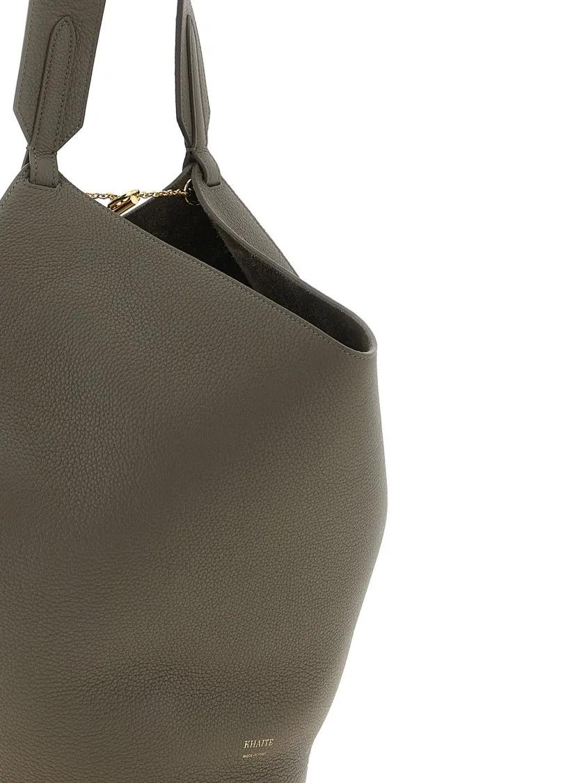 Khaite Shoppers & Totes Lotus Small' Shopping Bag in grijs