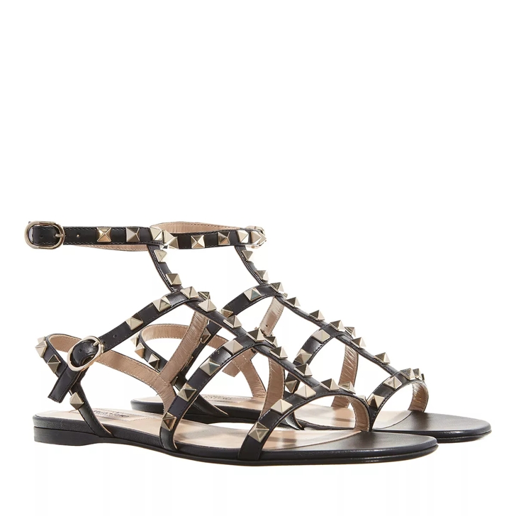 Valentino garavani rockstud deals sandals black