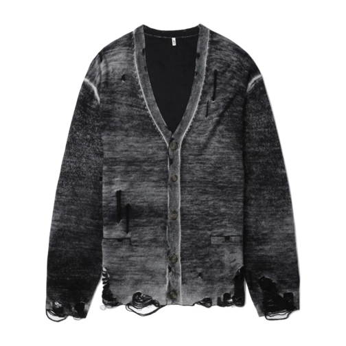 R13 Gray Boyfriend Cardigan Grey Cardigan