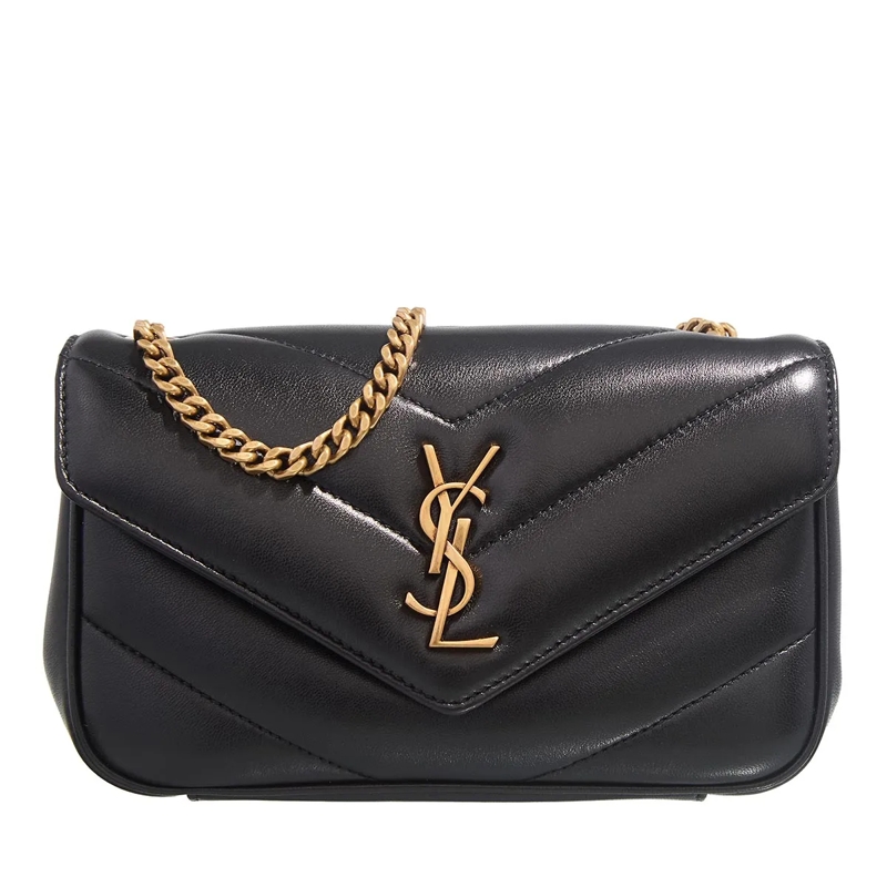 Saint Laurent Crossbody Bag Loulou Mini Black