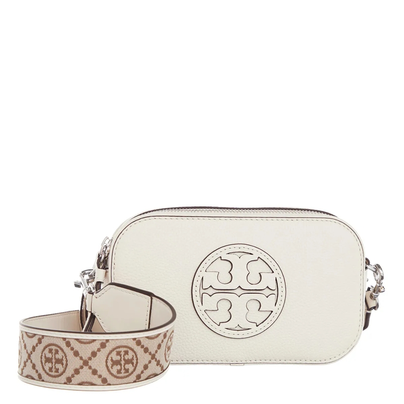 Tory Burch Camera Bag Miller Mini Crossbody Bag New Ivory
