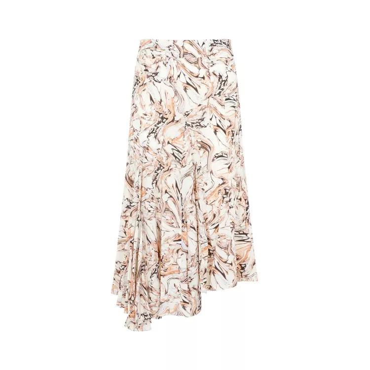 Isabel Marant - Beige Silk Toscane Skirt - Größe 36 -