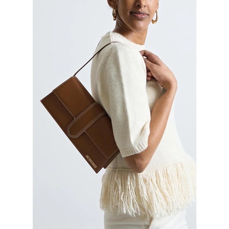 Jacquemus Schultertasche Le Bambino Long Light Brown(Image 2)