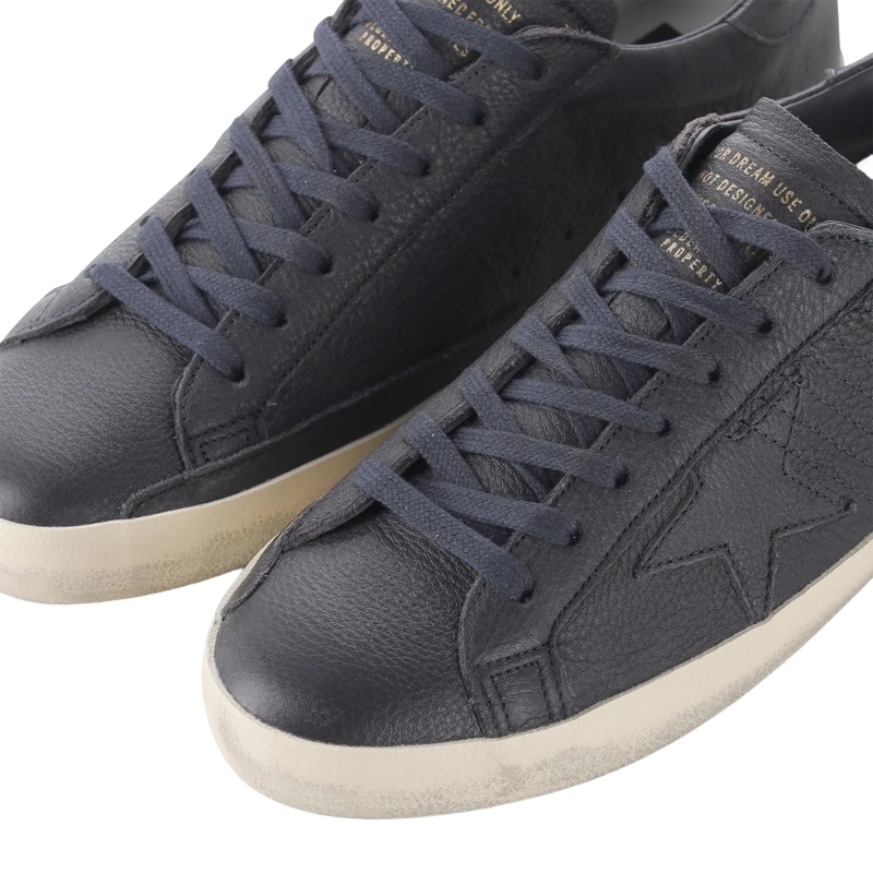Golden Goose Schnürschuhe Sneaker Super-Star Classic dunkelblau(Image 4)