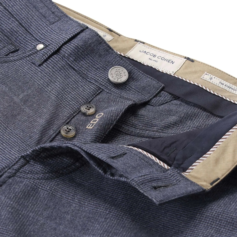 Jacob Cohen Jeans Hose aus Baumwoll-Mix blau(Image 3)