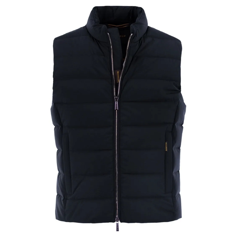 Moorer Daunenjacke Oliver-Kn - Padded Waistcoat Blue