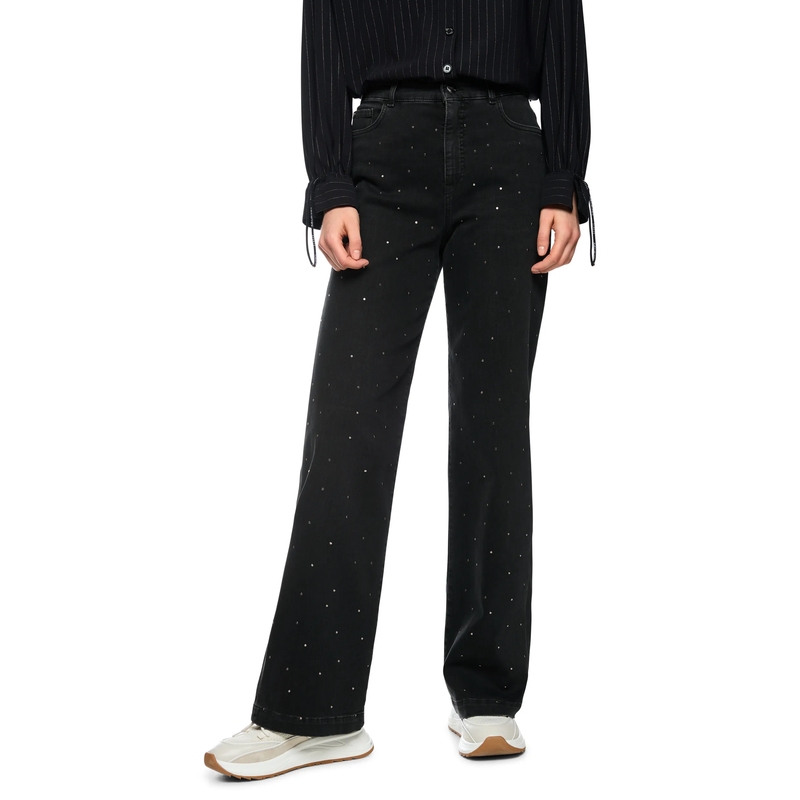 Marc Cain Straight-Leg-Jeans Jeans WIGAN black new(Image 6)