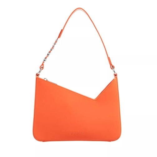 Hugo Mel Shoulder Bag R. 10247931 01 Bright Orange Hobo Bag