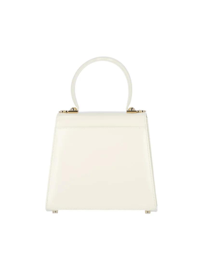 Salvatore Ferragamo Crossbody bags Iconic S Handbag – Off-White in wit