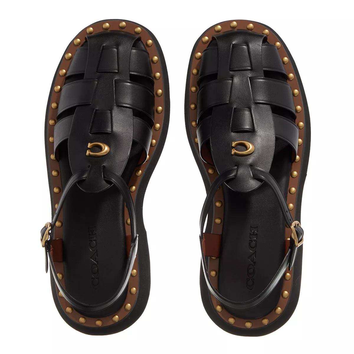 Coach Vivienne Leather Sandals