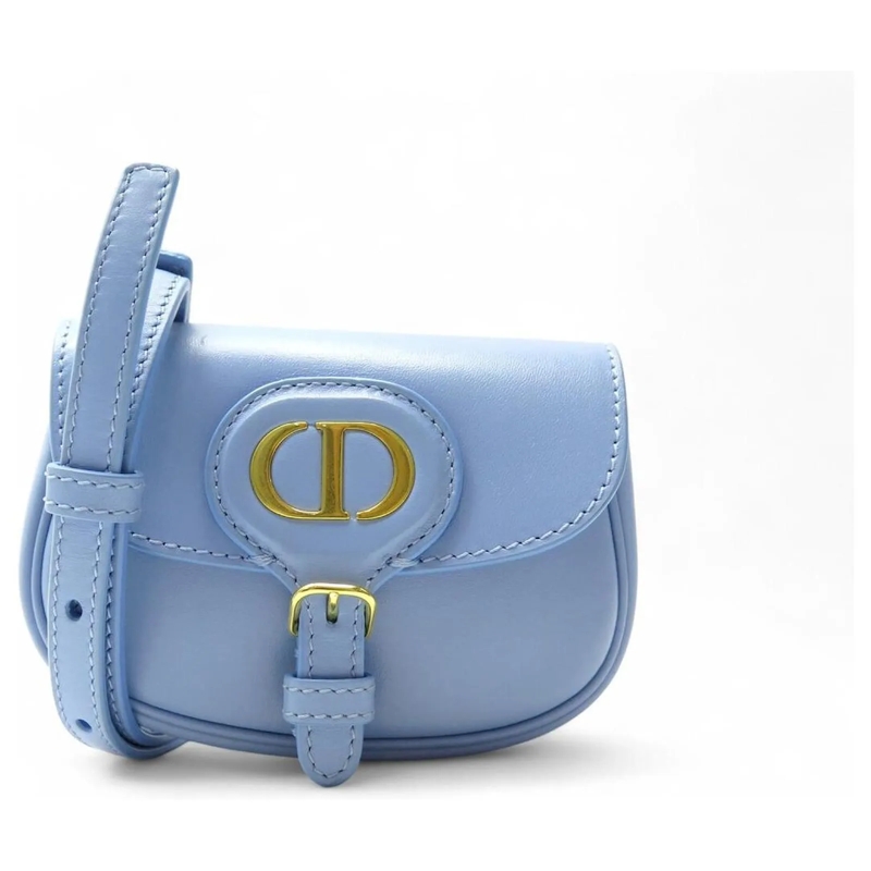 Christian Dior Crossbody Bag NEUE HANDTASCHE CHRISTIAN DIOR BOBBY MICRO SCHULTE blau