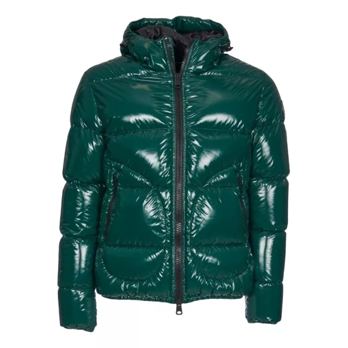 Herno Short Green Down Jacket Green Daunenjacken