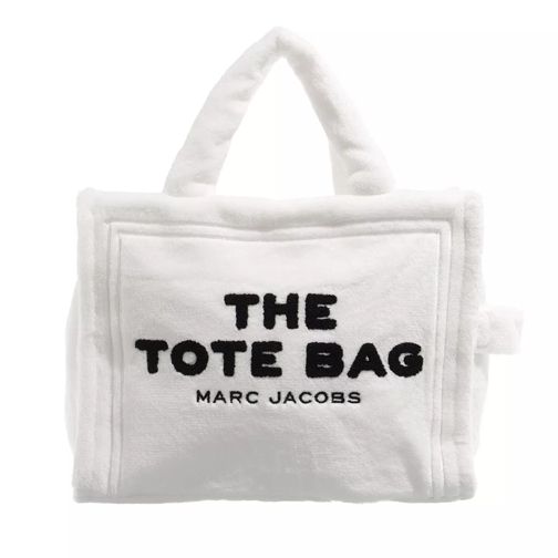 Marc Jacobs The Terry Small Tote Bag White Rymlig shoppingväska