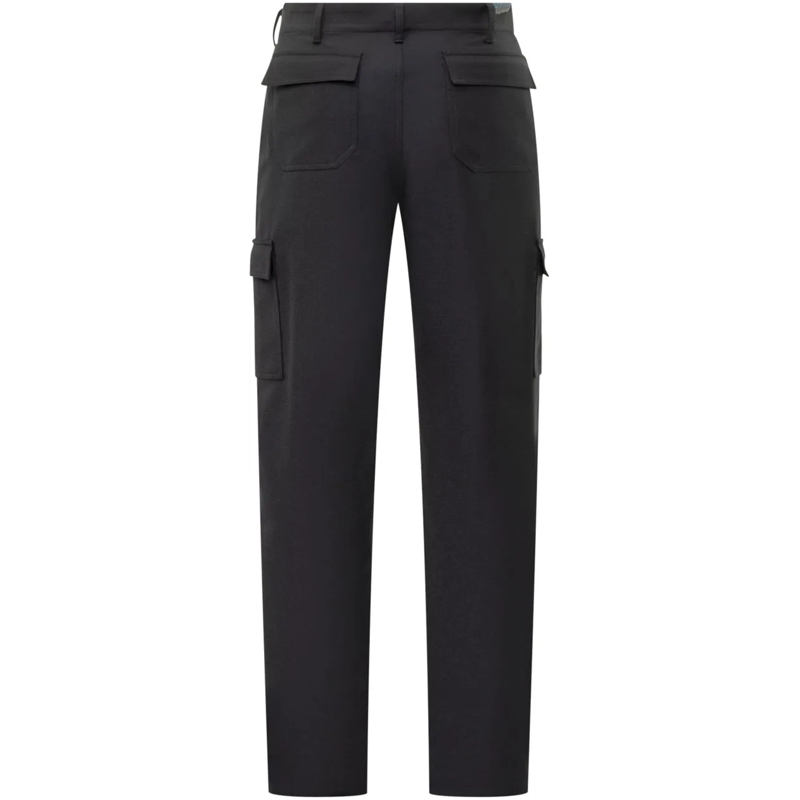Etro  Etro Pantaloni Cargo Neri in Lana Uomo schwarz(Image 2)