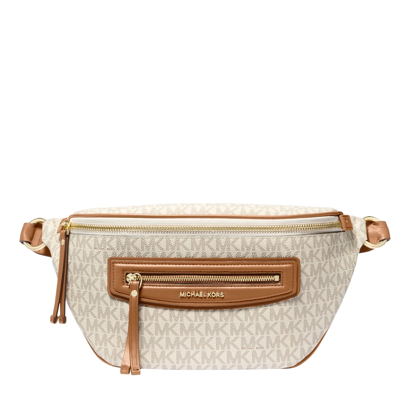 MICHAEL Michael Kors Crossbody Bag Md Sling Msgr Vanilla/acrn