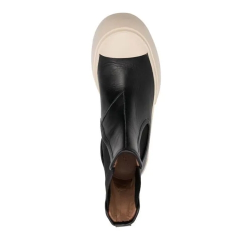 Marni Botte Slip-On Ankle Boots Black (Image 4)