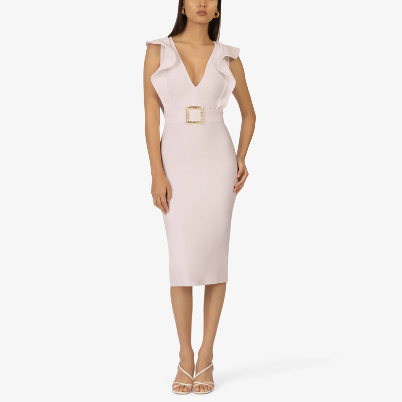 Kraimod Cocktailkleid Bandagekleid beige(Image 8)