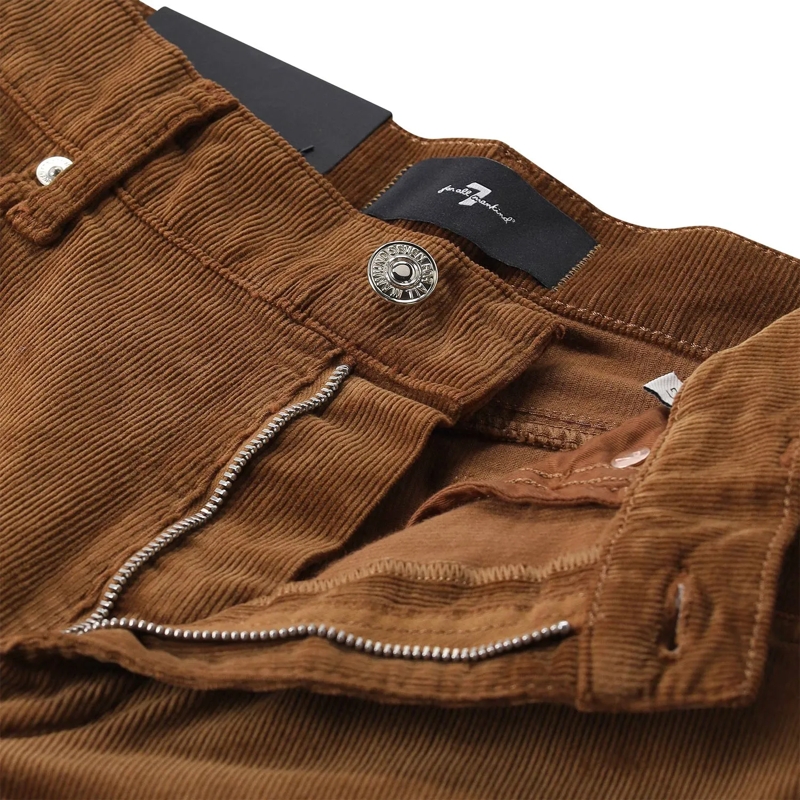 Seven for all Mankind Jeans Straight-Fit Cordhose braun(Image 3)