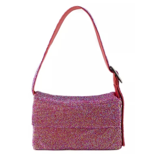 Benedetta Bruzziches Schultertasche Vitty Mignon Hobo Bag  - Pink - Strass Pink