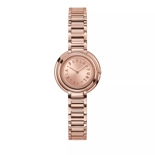 Furla Icon Shape Ladies Rose Gold Quartz Watch