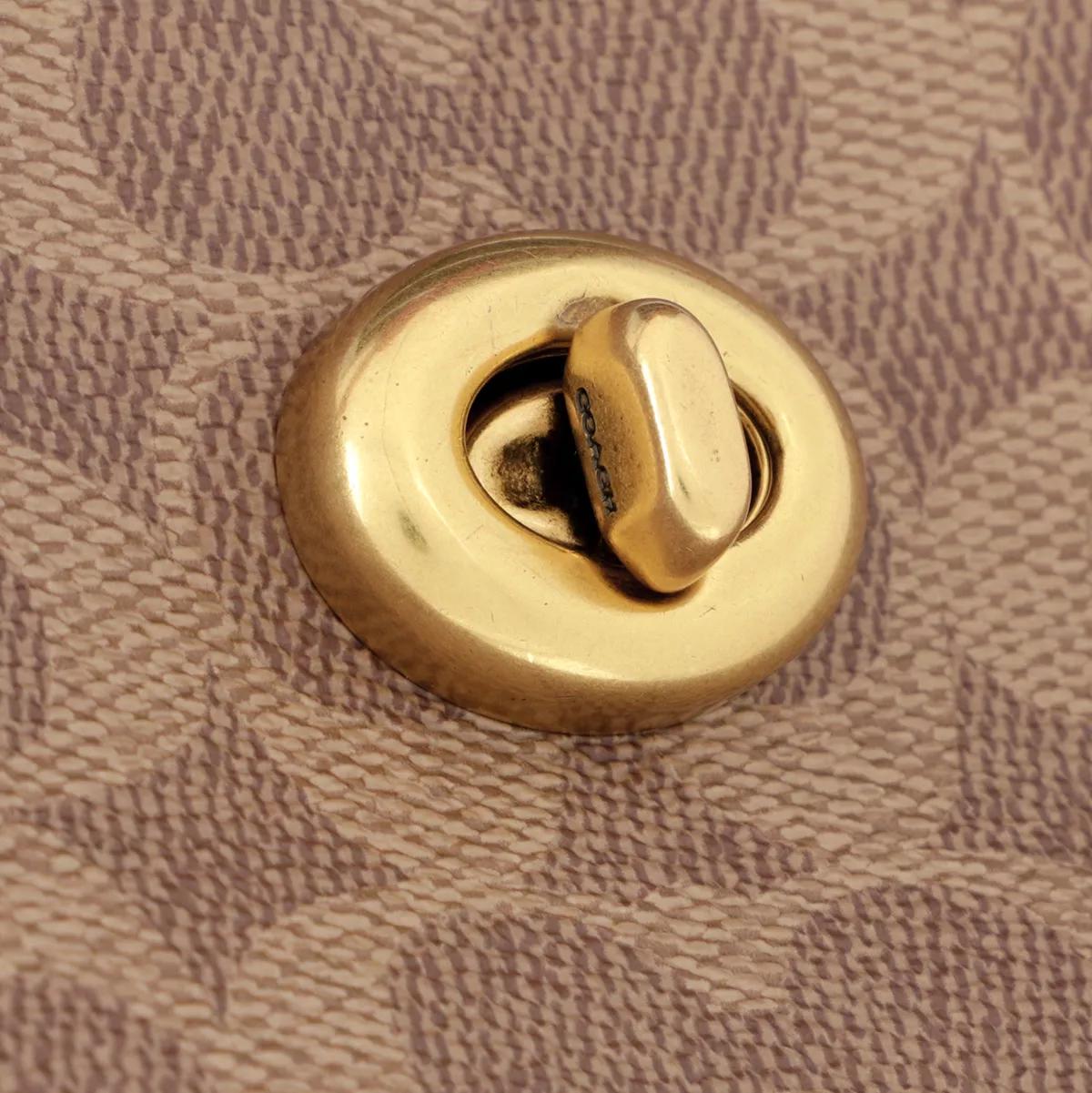 Thumbnail - Coach Beuteltaschen - Coated Canvas Signature Willow Shoulder Bag - Gr. unisize - in Beige - für Damen