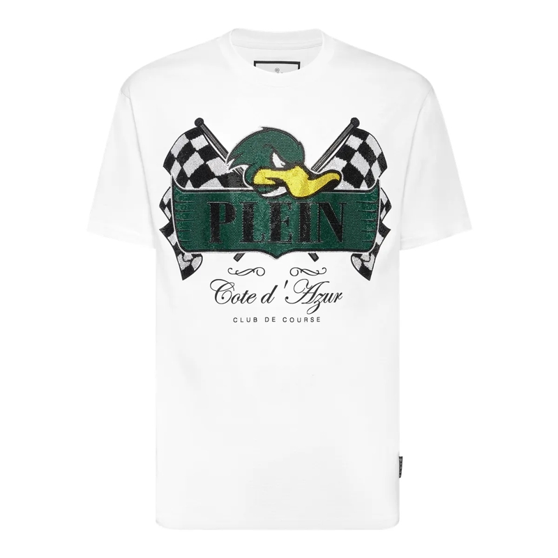 Philipp Plein T-Shirt T-Shirt Duck weiss