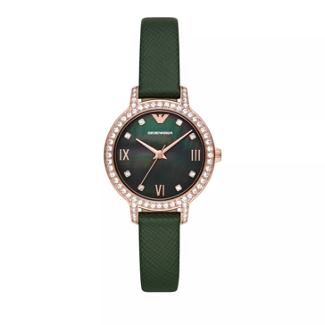 Armani pearl face discount watch