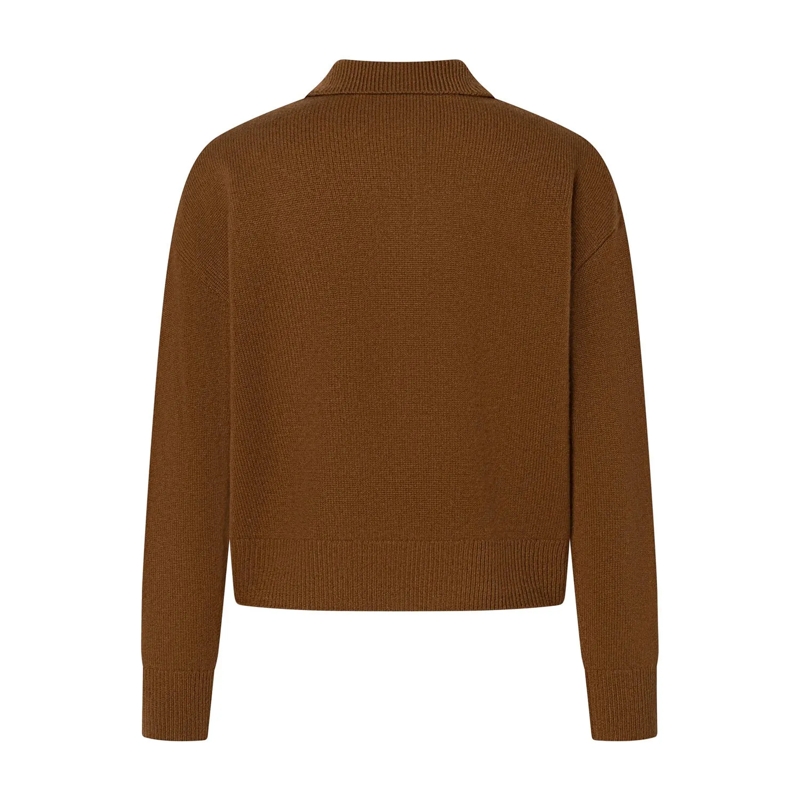 windsor. Vest Strickjacke aus Kaschmir braun(Image 2)