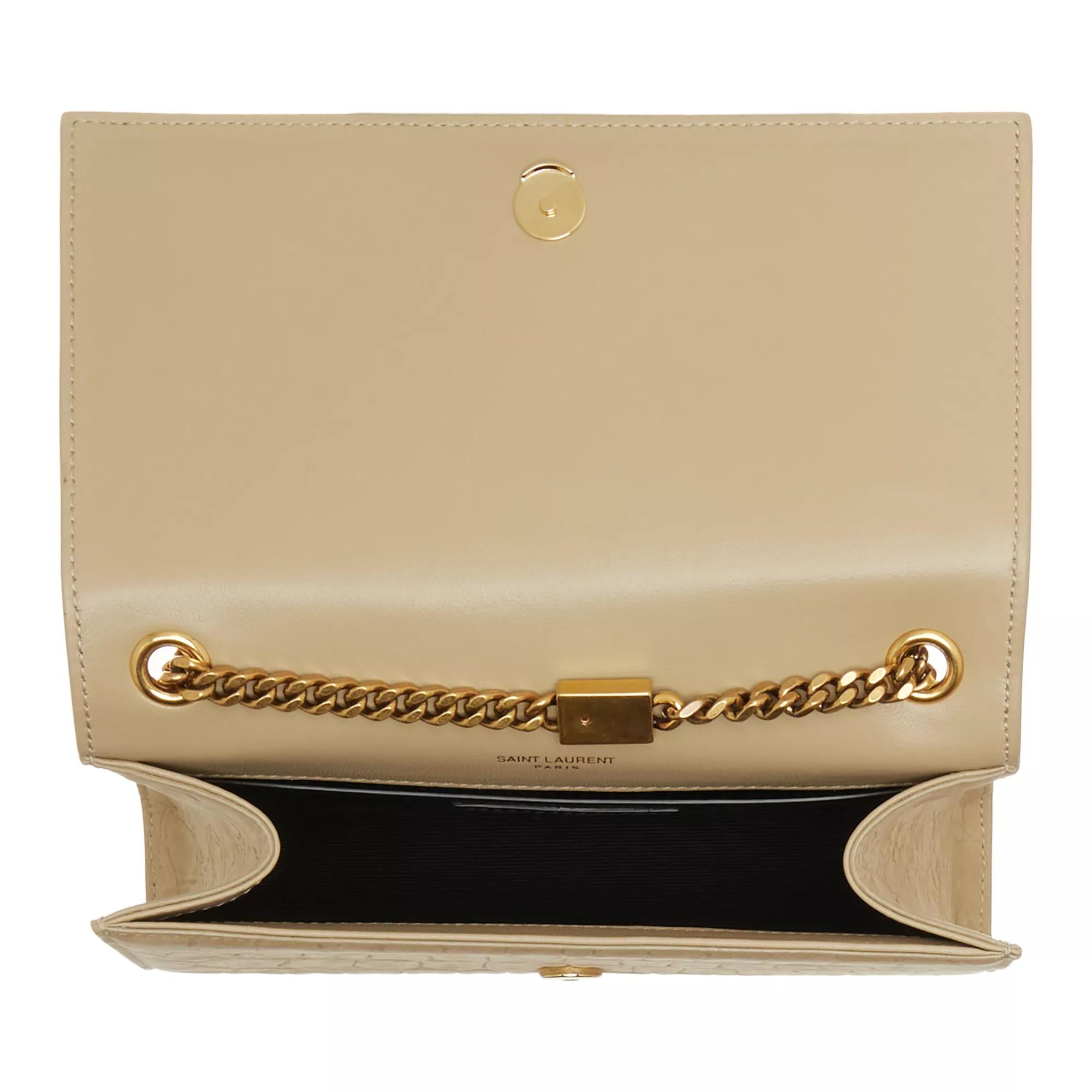 Saint Laurent Crossbody bags Small Kate Chain Bag in beige