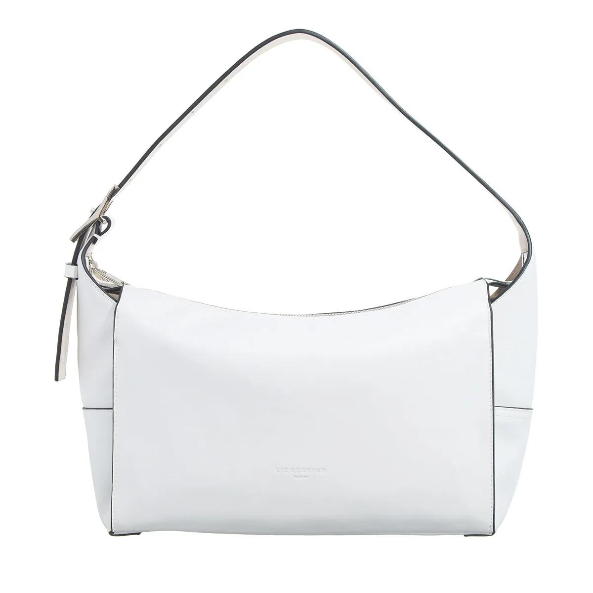 Liebeskind Berlin Hobo Bag - Lou Calf Optic - Gr. unisize - in Creme - für Damen