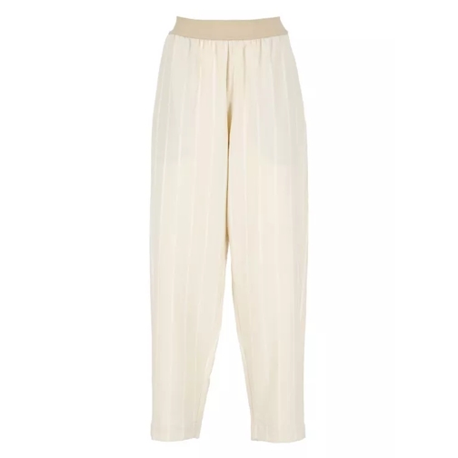 Uma Wang Beige Cotton Pants Neutrals 