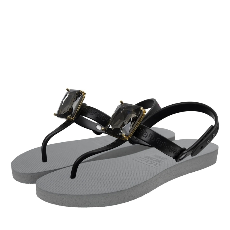 UZURII Flip Flops Zehentrenner Selena Diamond Silver silber(Image 2)