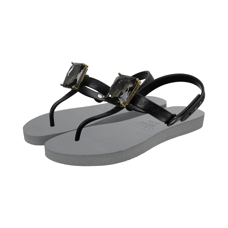 UZURII Flip Flops Zehentrenner Selena Diamond Silver silber(Image 2)