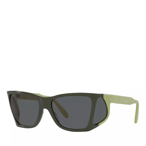 Persol Sunglasses Man 0PO0009 1151B1 Dark Green Sunglasses