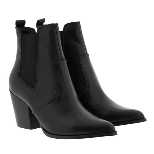 Steve Madden Patricia Bootie Black Leather Ankle Boot