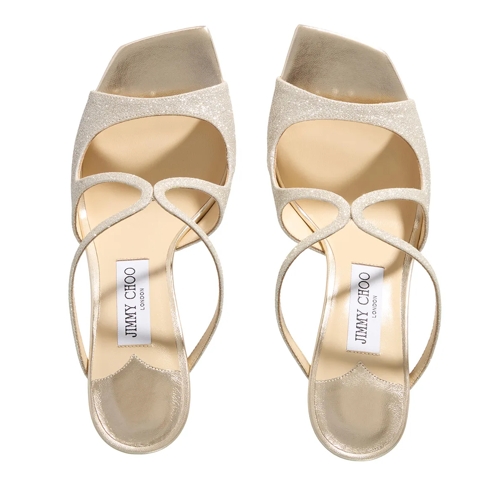 Jimmy Choo Mule Anise Sandals 75mm Platinum Ice (Image 4)