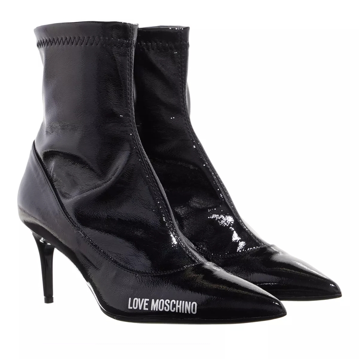 Moschino hot sale boots heels