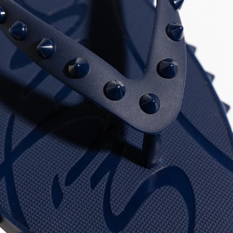Christian Louboutin Flip Flops Super Loubi Blue(Image 5)