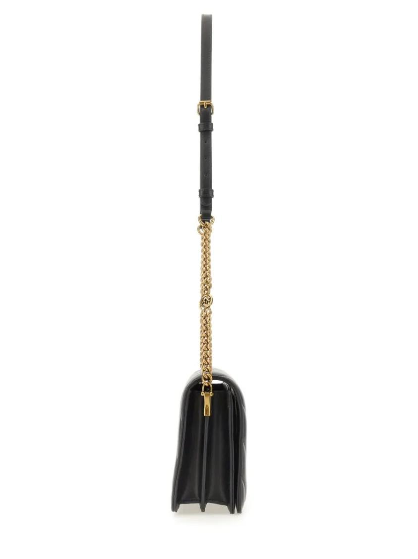 pinko Hobo bags Classic Love Click Bag in zwart