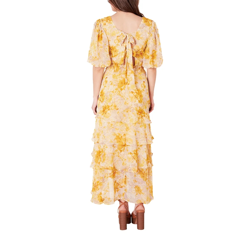 Claire Luise Maxikleid Kleid gelb (Image 3)