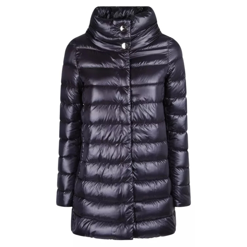 Herno Amelia Nylon Padded Jacket Black Vestes en duvet