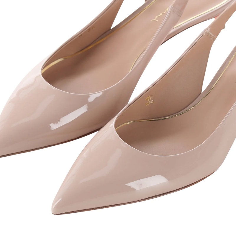 Santoni Pumps Pumps aus Leder pink(Image 2)