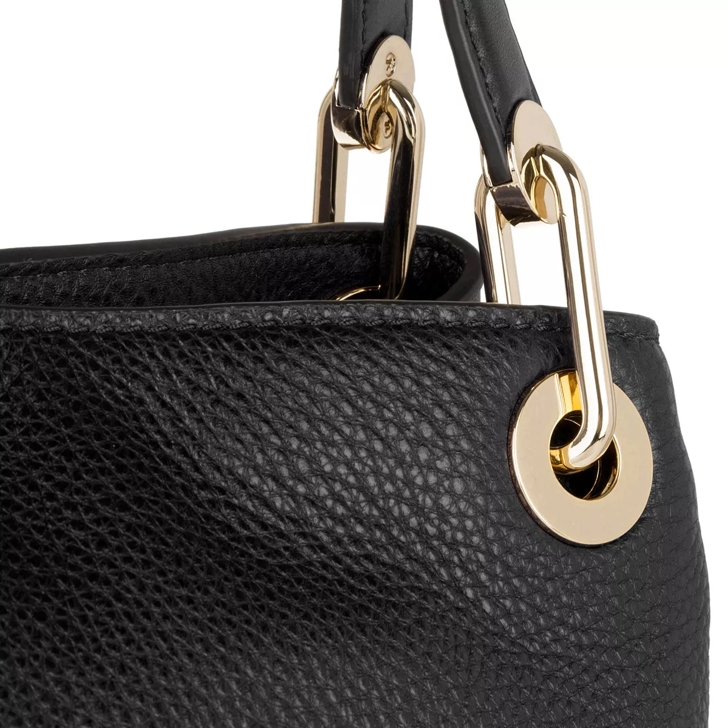 Michael kors raven large hot sale pebbled leather shoulder bag