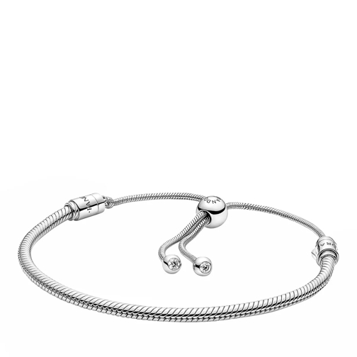 Pandora Moments Schiebeverschluss Schlangen-Gliederarmband Sterling silver Armband