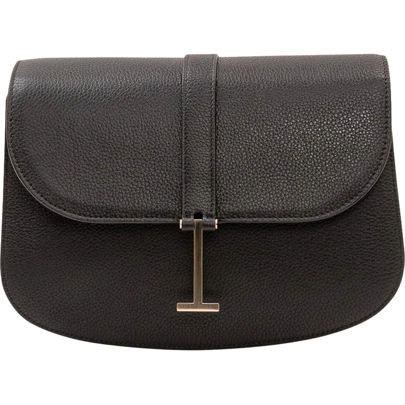 Tom Ford Sac à bandoulière Borsa a Tracolla con Patta Curva schwarz