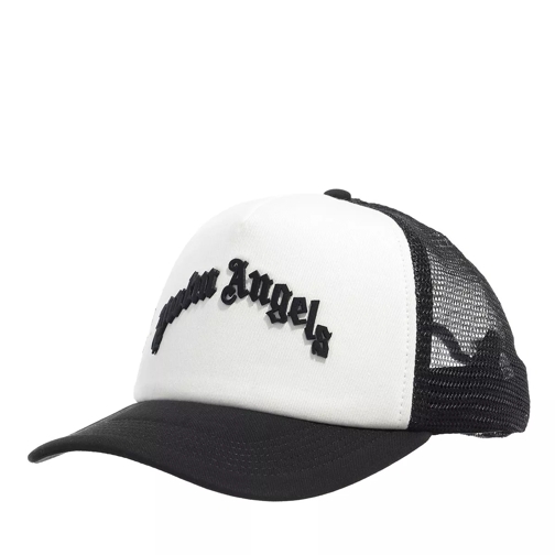Palm Angels Curved Logo Mesh Cap  Black Baseballkeps