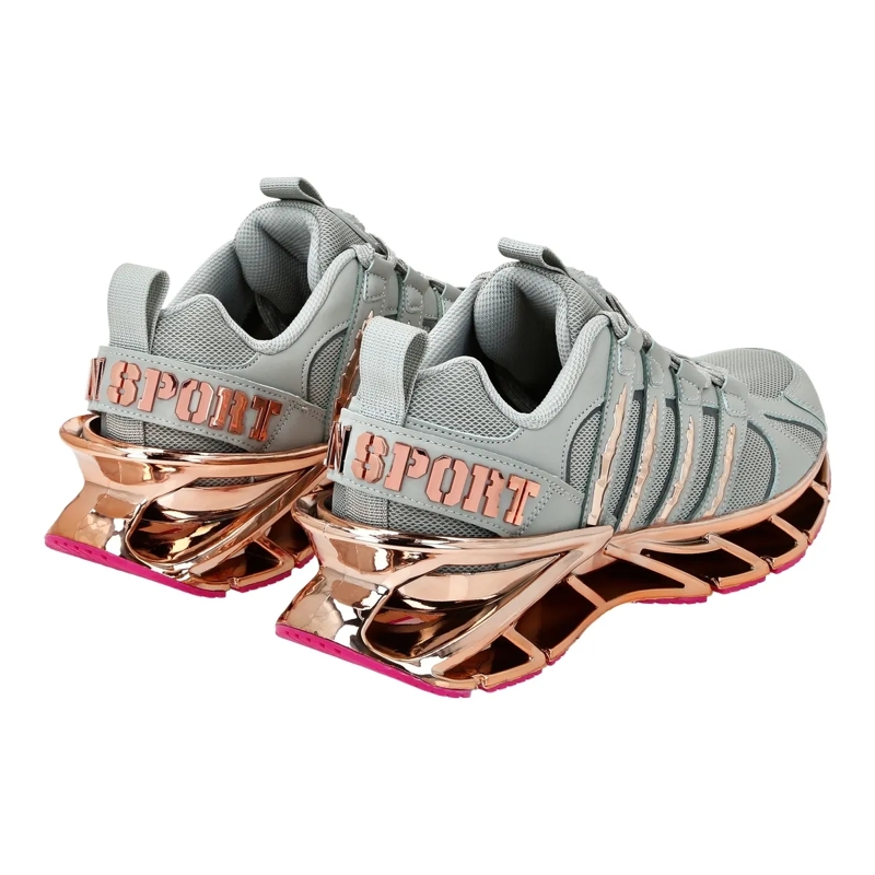 Plein Sport Low-Top-Sneaker Runner Sneaker grau(Image 3)