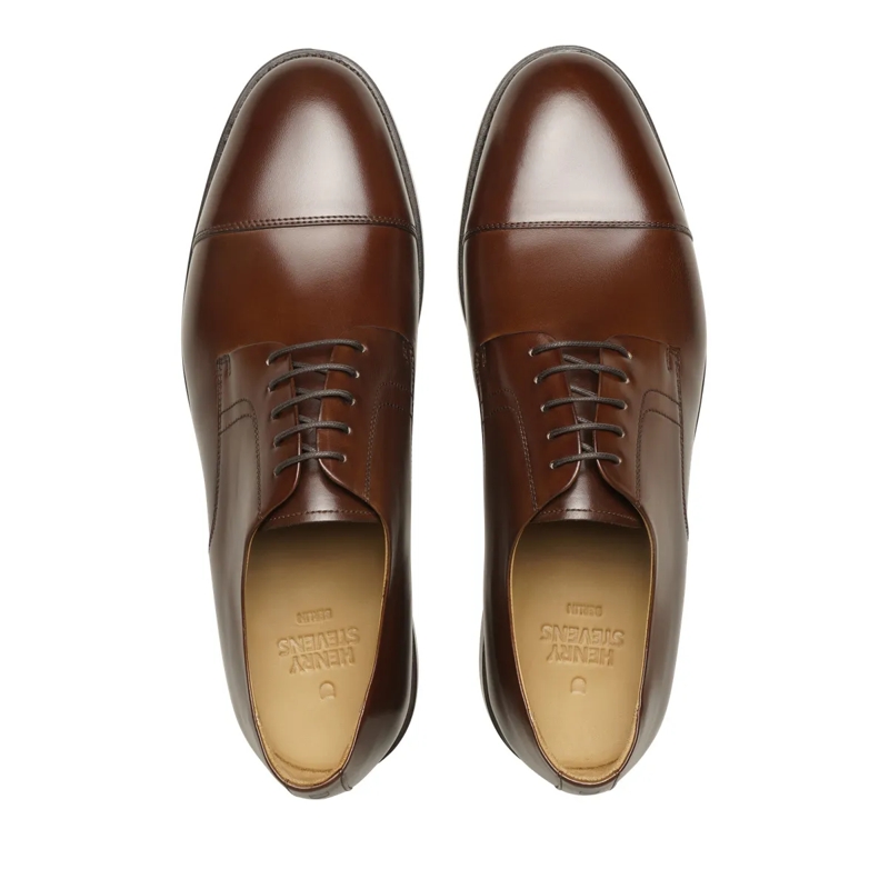 Henry Stevens Chaussures à lacets Schnürer Winston CD mittel-braun(Image 4)