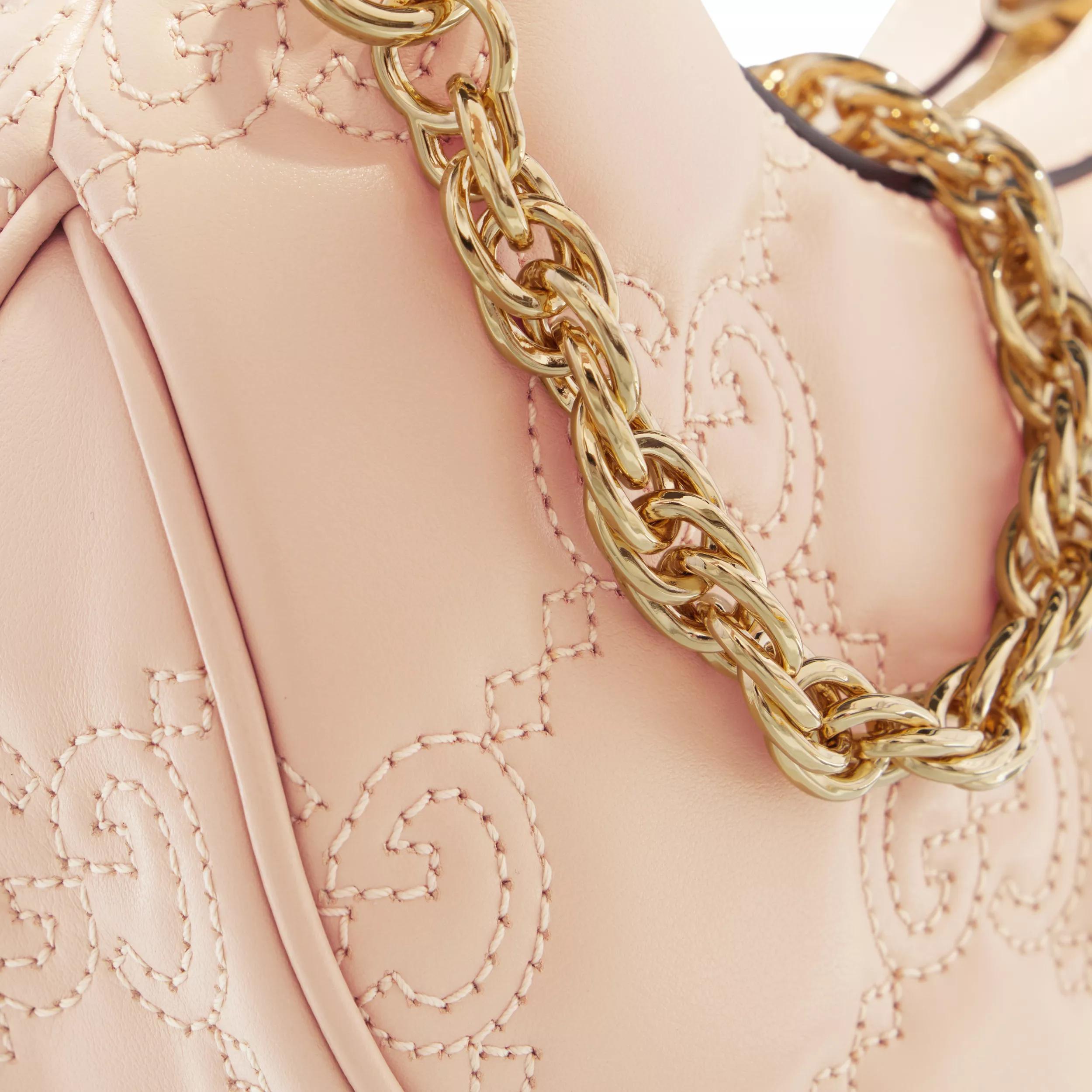 Gucci Crossbody bags Mini GG Shoulder Bag Matelassé Leather in beige